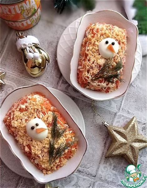 Салат "Зимушка-зима" Салат "Зимушка-зима"