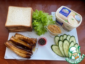 Сэндвич с угрем Сэндвич с угрем