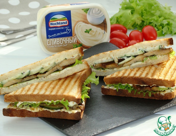 Сэндвич с угрем Сэндвич с угрем