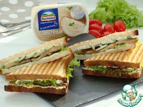 Сэндвич с угрем Сэндвич с угрем