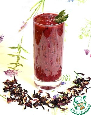 Смузи фруктовый "Каркаде"