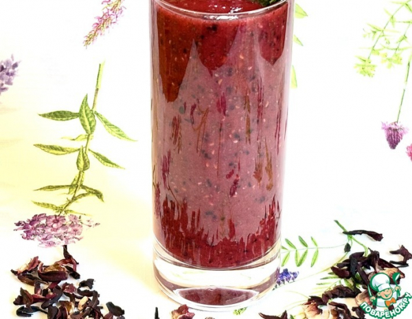 Смузи фруктовый "Каркаде"