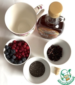 Смузи фруктовый "Каркаде"