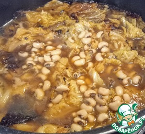 Суп из копчёной капусты и чарисо Суп из копчёной капусты и чарисо