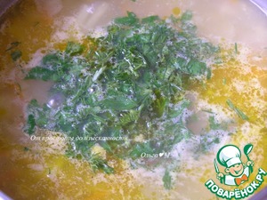 Суп с жёлтой чечевицей и мидиями Суп с жёлтой чечевицей и мидиями