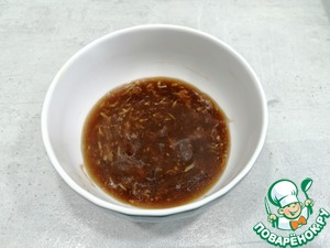 Терпуг запеченный в соусе терияки