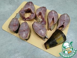 Терпуг запеченный в соусе терияки