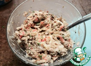 Закрытые бутерброды с тунцом Закрытые бутерброды с тунцом