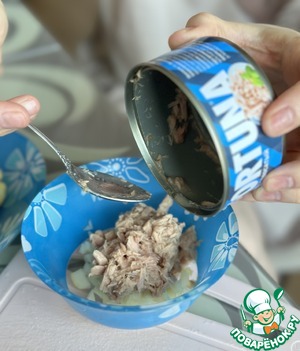 Закуска «Тунец на рисовой подушке» Закуска «Тунец на рисовой подушке»