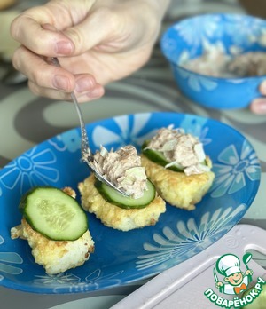 Закуска «Тунец на рисовой подушке» Закуска «Тунец на рисовой подушке»