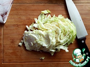 Запечённая пряная индейка с молодой капустой