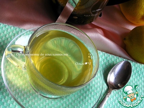 Зеленый чай с водкой