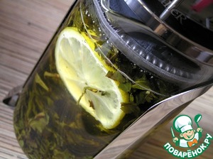 Зеленый чай с водкой