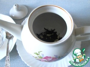 Жасминовый чай с фруктами Жасминовый чай с фруктами