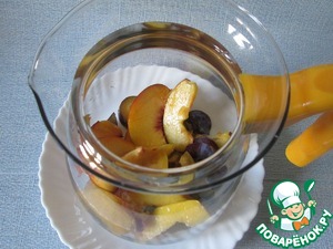 Жасминовый чай с фруктами Жасминовый чай с фруктами