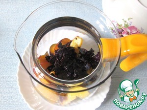 Жасминовый чай с фруктами Жасминовый чай с фруктами